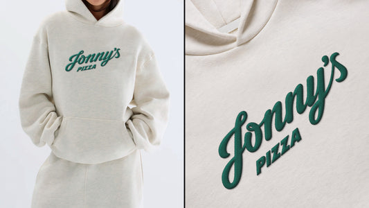 Oversized Jonnys Pizza Hoodie