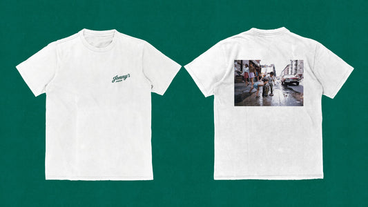 Water Fountain White Tee