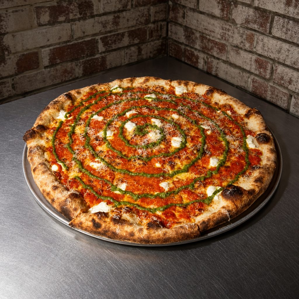 Vodka Pesto Pie.