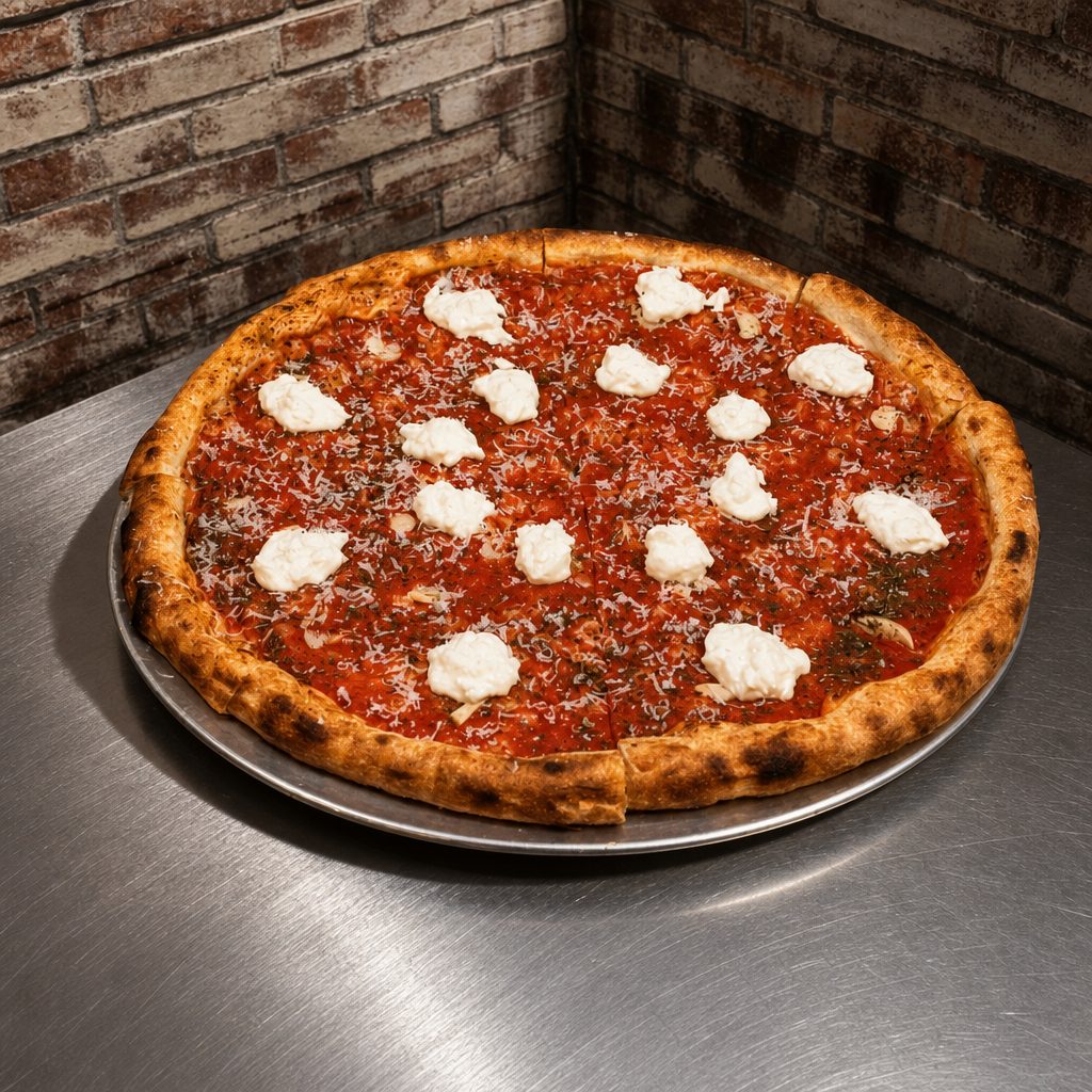 Tomato Stracciatella Pie.