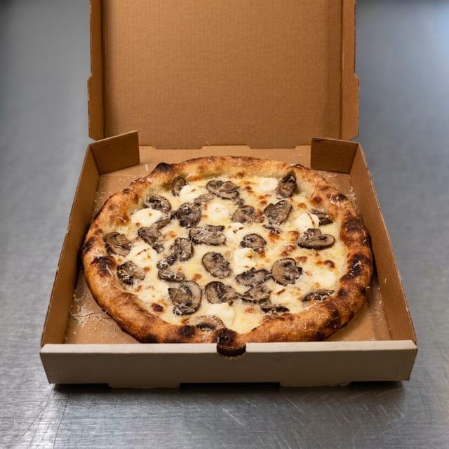 Small White Mushroom Pie.