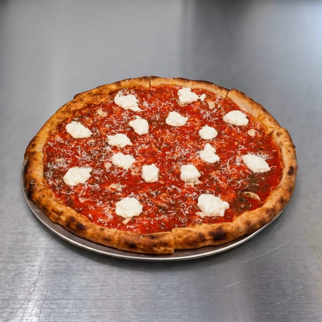Tomato Stracciatella Pie.